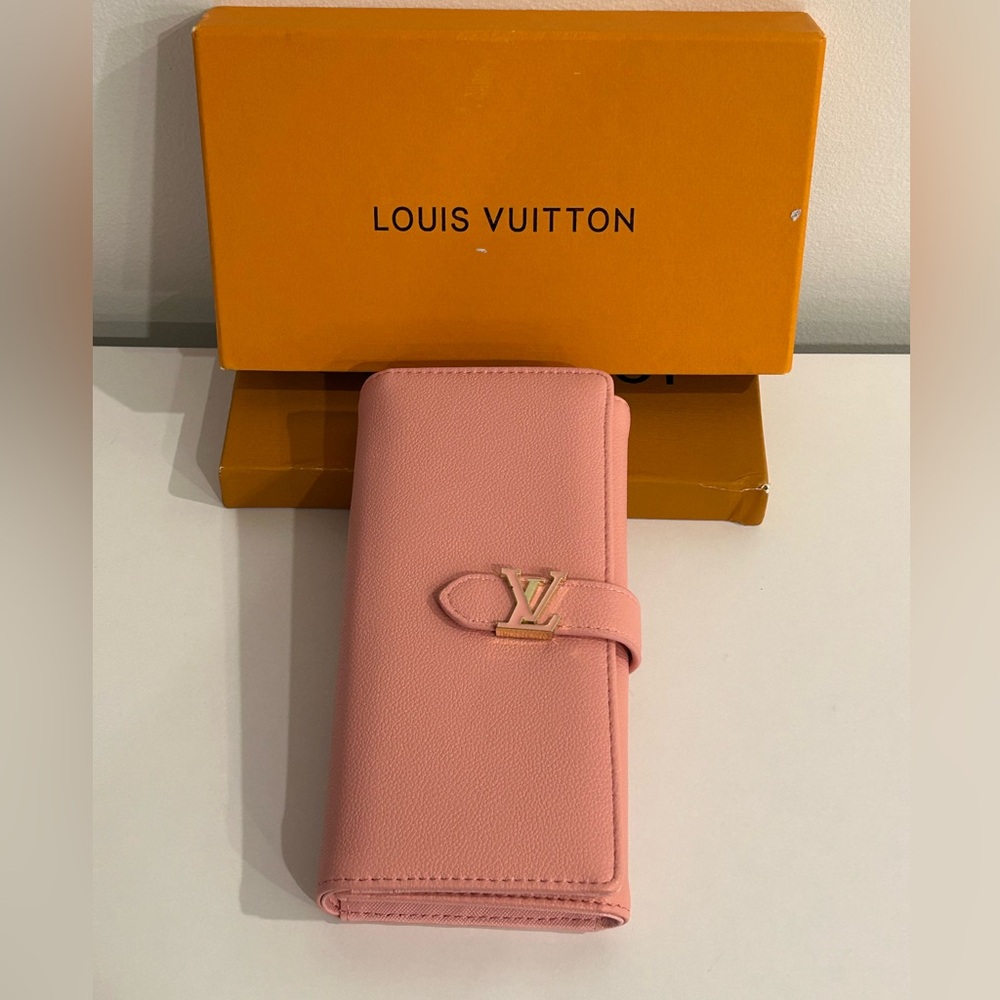 LV Leather Wallet